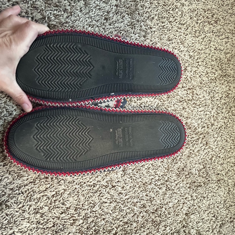 "Original Muk Luks" Plaid  Slippers Size XL (11-12),  Casual Comfort Holidays - Picture 6 of 8